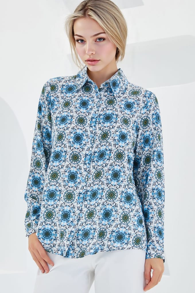 Gestreepte Lange Mouwen Shirt