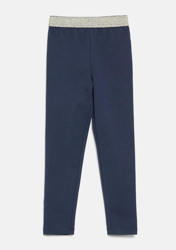 s.Oliver - female - Sweatlegging met glinsterende tailleband