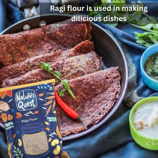 Farine de ragi Nature's Quest 1800 g blue