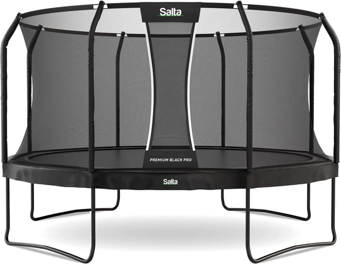 Salta Premium Black Pro - Trampoline met veiligheidsnet - ø 430 cm - Zwart