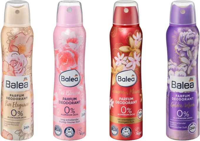 Balea Deodorant - Voordeelpack - 4-Pack (4x 150ml)