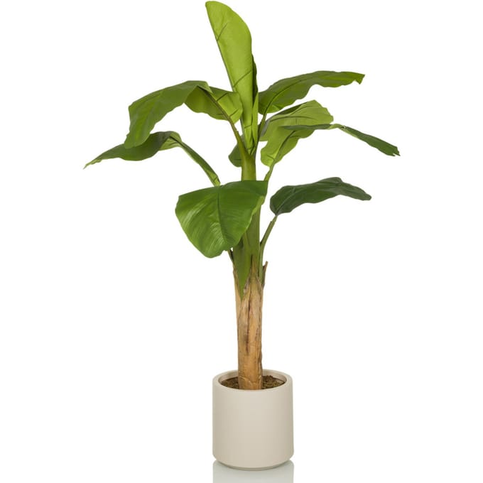 Kunstplant/kunstboom BANANE I 150 cm groen hjh OFFICE