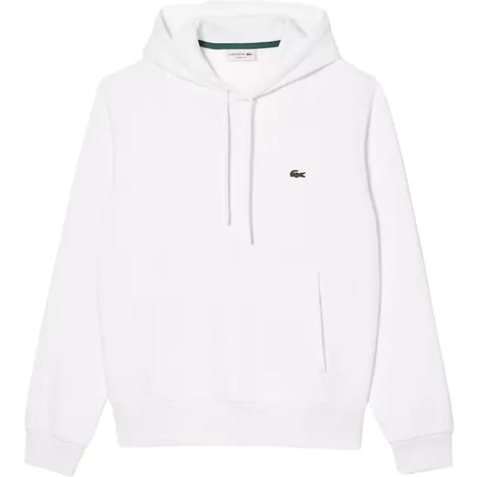 Lacoste Bio Cotton Fleece Hoodie Heren - Maat L