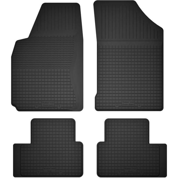 Wielganizator BasicProtect Serie - Rubber Automatten - Nissan Micra K10 - Antislip - Weerbestendig
