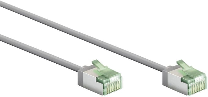 Ultraflexibele CAT 8.1 netwerkkabel, slim, U/FTP