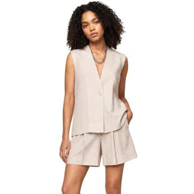 Gilet I Am Gilet Viscosa Lino 26136