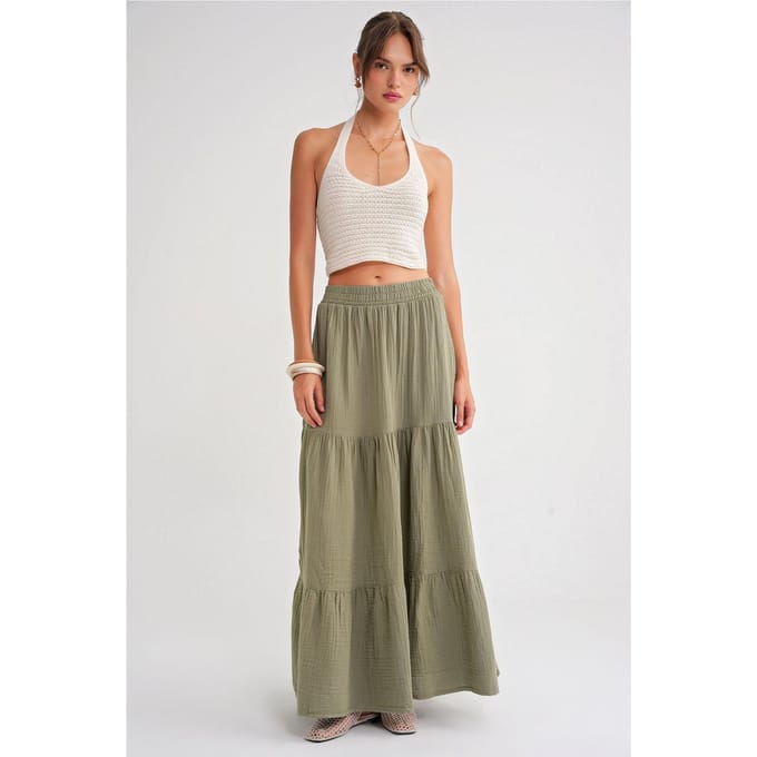 Maxi Katoenen Rok