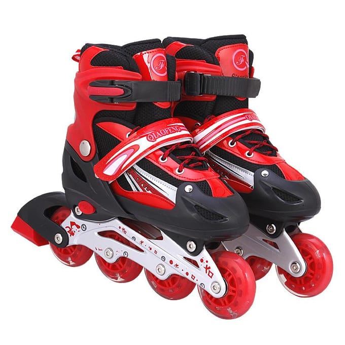 Volledige Flash Set Rollerblades Rollerblades Mannen en Vrouwen Volwassen Skates Kinder Rollerblades L (size 38-41) pink