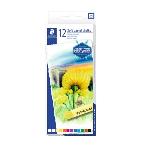 STAEDTLER Design Journey -  zacht pastelkrijt - set 12 st