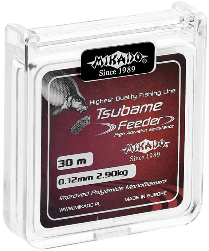 Nylon Onderlijn 0,10 mm – 2,3 kg – 30 m – Feeder & Witvis – Mikado