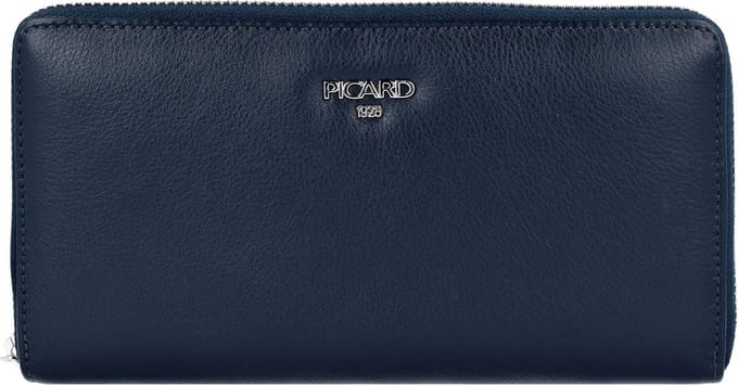 Picard Bingo Portemonnee Leer 19 cm - Dames - Horizontaal - ozean
