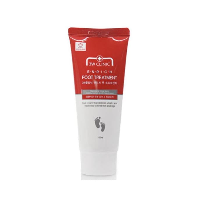 3W CLINIC Enrich Voetbehandeling 100ml (3 Opties) #100ml x 3pcs