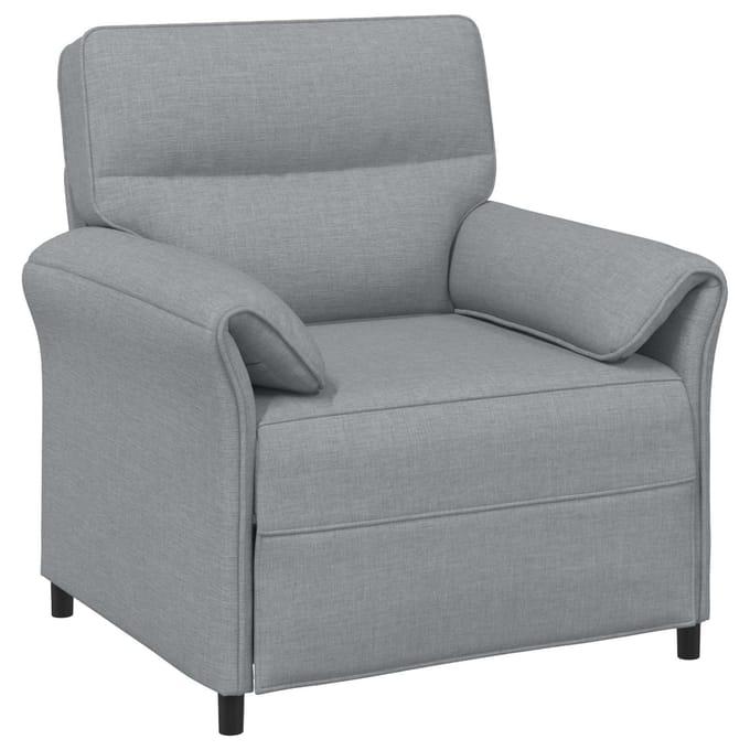 vidaXL - Bank - 100% - polyester - metalen - frame - MDF, - Multiplex