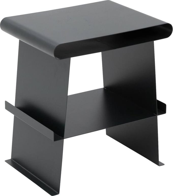 Goossens Marten Bijzettafel - Metaal - 40 x 45 x 30 cm - Vierkant - groen