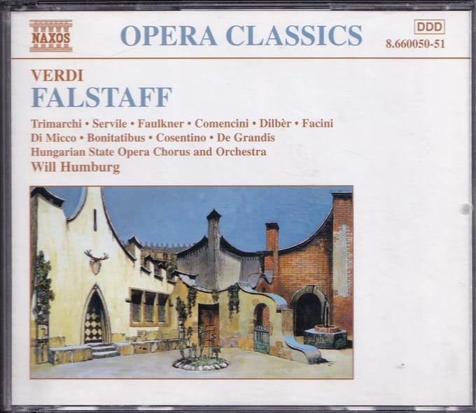 2CD Falstaff - Giuseppe Verdi - Chorus und Orchester of Hungarian State Opera o.l.v Will Humburg