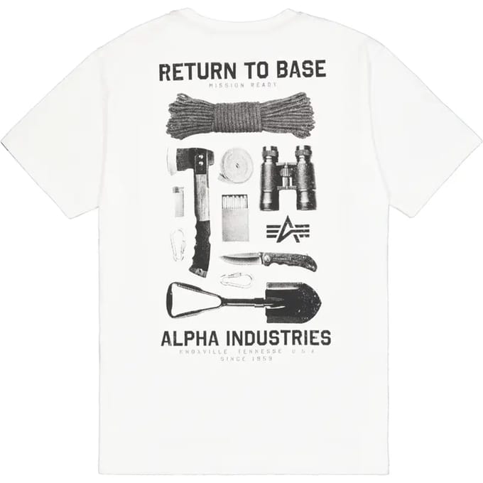 T-shirt Alpha Industries Return To Base
