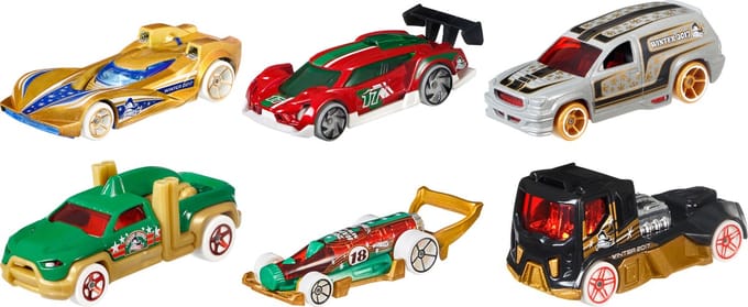 Hot Wheels Kerst auto - Thema - 1 autootje - Cadeau tip 2020