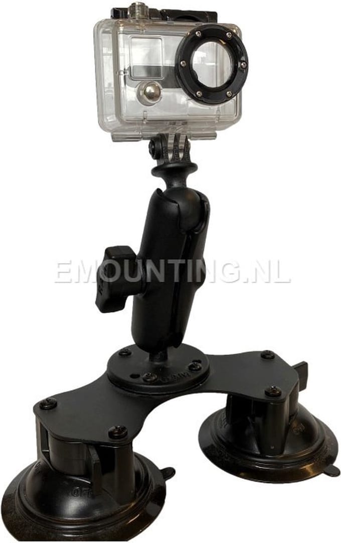 Double Suction GoPro montageset RAM-B-189B-GOP1U