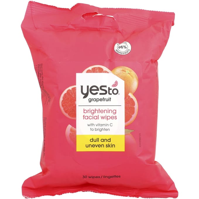 Oplichtende Gezichtstissues, Doffe en Oneffen Huid, Grapefruit, Grapefruit, 30 Vellen red