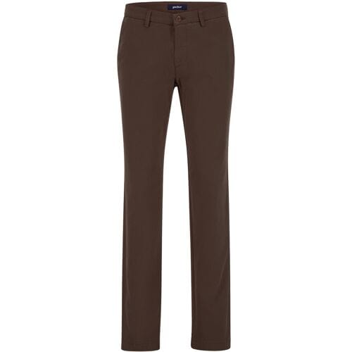 Gardeur Broek Savage-2 3D Structure Soft Power Stretch Bruin / male