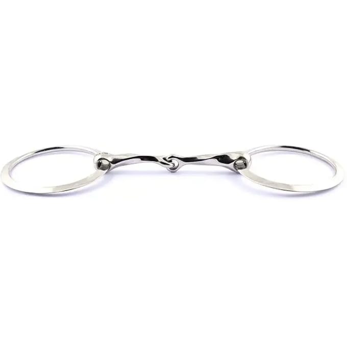 Mors 2 ringen voor paard gedraaid geblokkeerd Jump'In