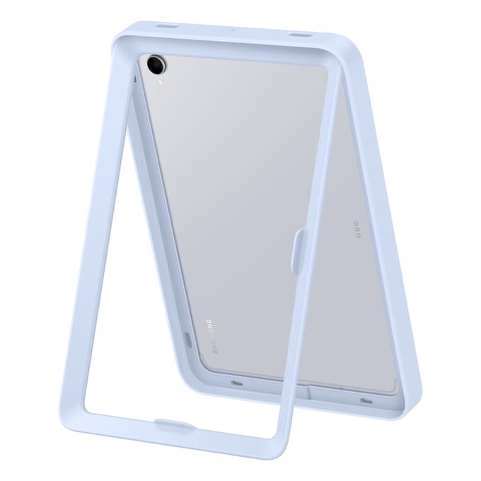 Samsung Galaxy Tab S11 Tablethoes - Frame Cover - Blauw