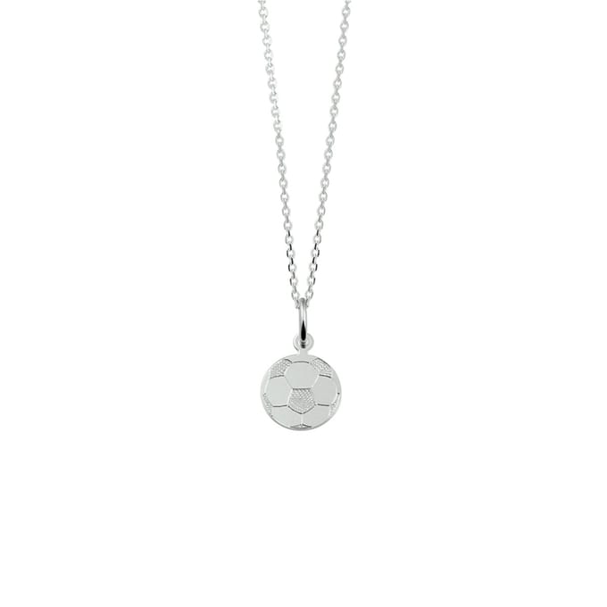 Yep! ketting voetbal 1,1 mm 38 cm - 10 mm - Zilver