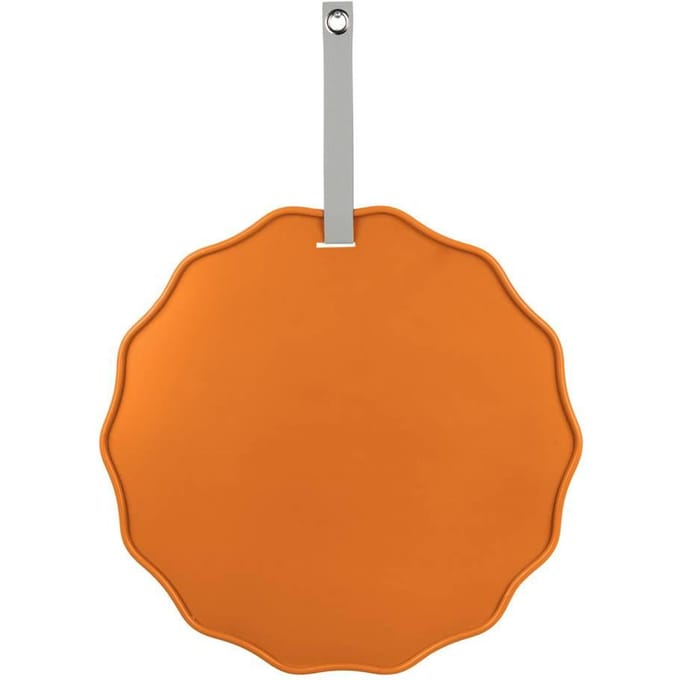 Present Time Prikbord Funky Wave - Oranje - Ø51cm - Scandinavisch