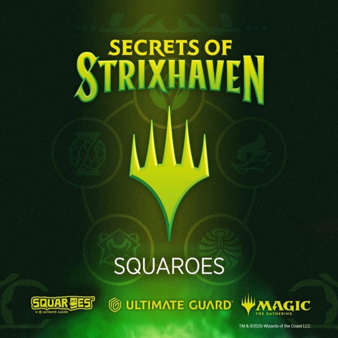 Squaroes Squaroes Squaroe Magic: The Gathering Secrets of Strixhaven MTG010 - Tam Card Boxes
