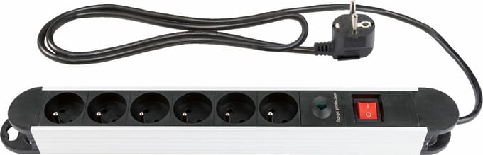 Silvercrest Aluminium stekkerdoos