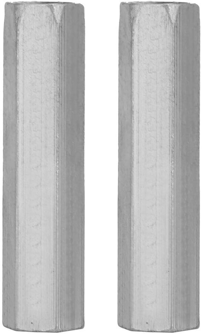 Galvanized Steel Hex Nut Rod Coupling voor Verbinding van Continue Draadstangen - 2 Stuks, Duurzaam en Sterk