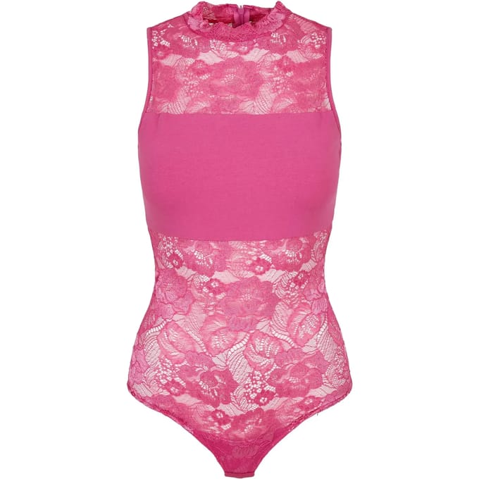 Urban Classics - Laces Bodysuit - M - Paars