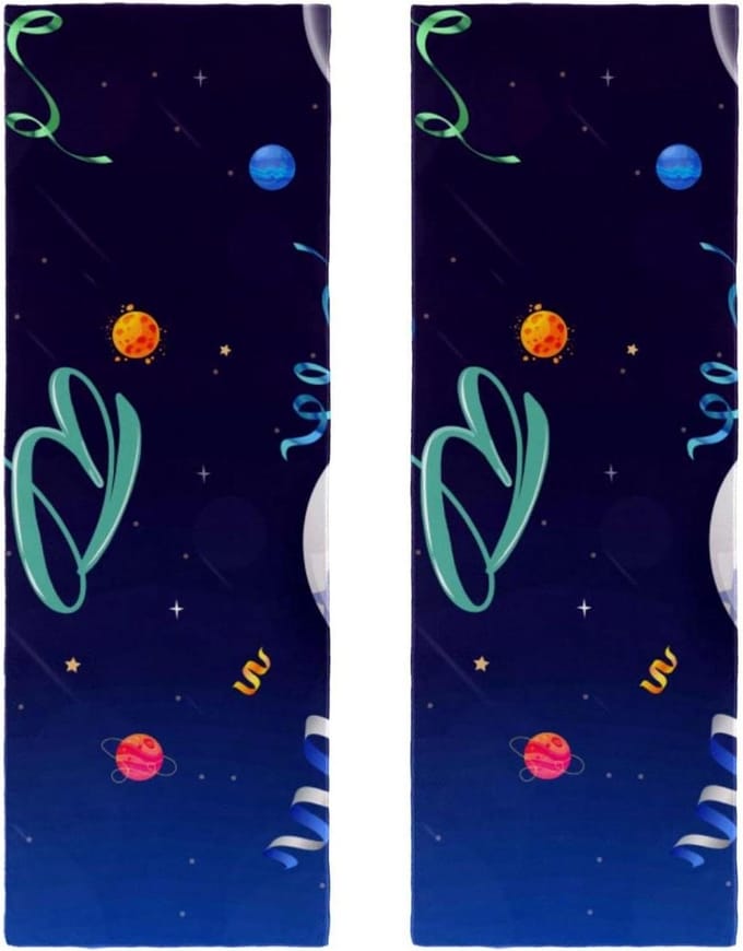 Microfiber Handdoeken - Sporthanddoeken - Koel Blijven - Super Absorberend - 2 Stuks - Veelkleurig