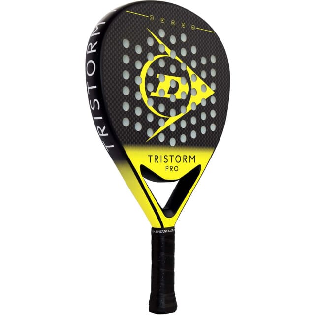 Dunlop d pdl tristorm pro padelracket heren zwart-geel
