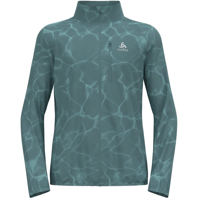 Odlo Zeroweight Print Hardloopjas Heren-Blaugrau
