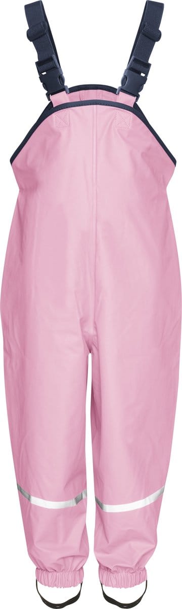 Playshoes regenbroek met schouderbanden licht roze 74
