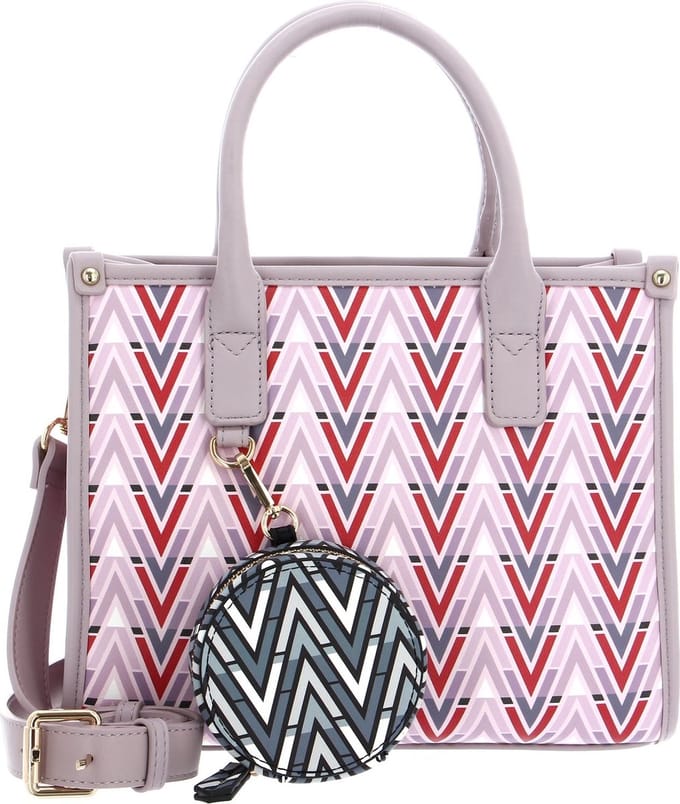 VALENTINO Schoudertas Handtas Tonic Tote Rosa / Multi Veelkleurig