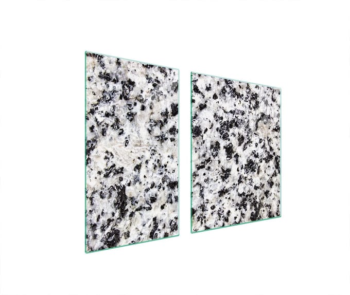 TMK ArtDeko - Snijplank Glas - 100x52 cm - Marmereffect - Hittebestendig