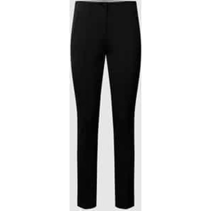 Skinny fit stretchbroek met persplooien, model 'MILLS'