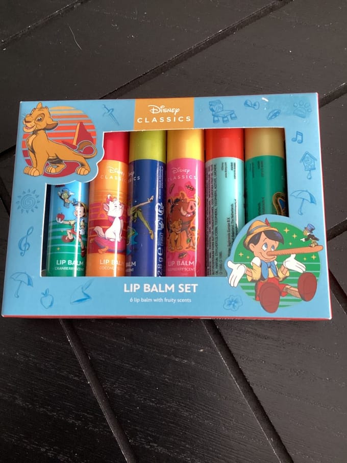 Lip balm set Disney Pinokkio
