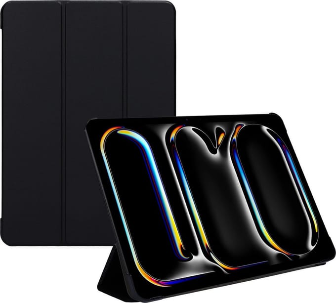 Mobiparts Tablet Stand Case geschikt voor geschikt voor Apple iPad Pro 11 (2024) - Zwart (bulk)