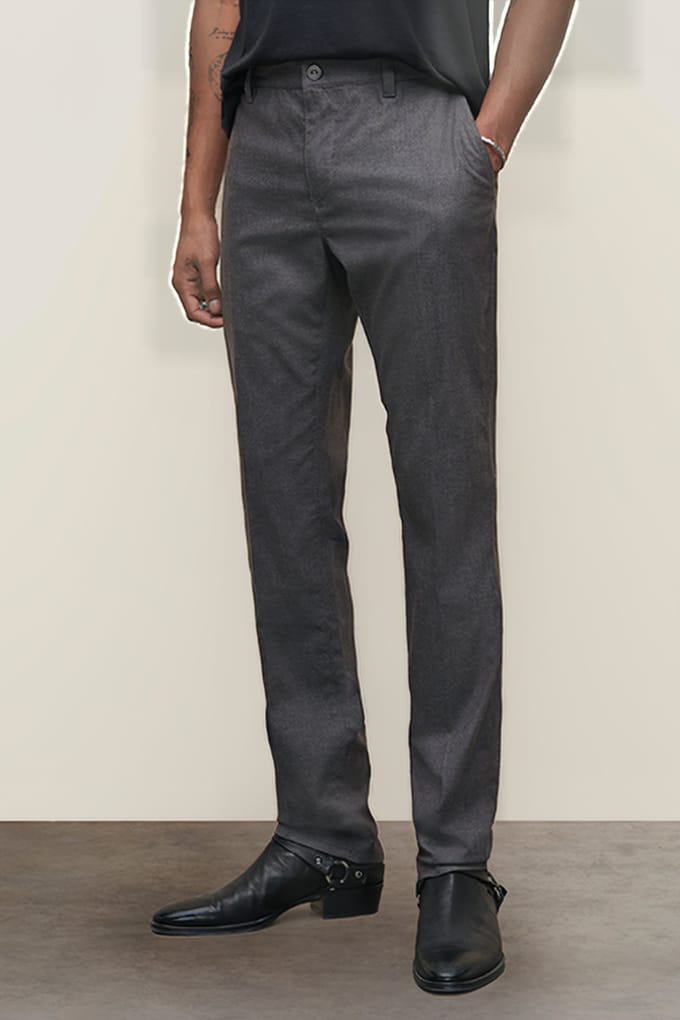John Varvatos Motor City Pants Iron Grey Größe: W30 | Maßgeschneiderte Hosen Outlet | Herren | Grau