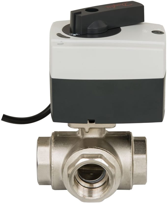Danfoss motorische kogelkraan AMZ113 2-weg, DN 25, 230Vac, 2-punt, 082G5420