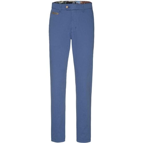 Gardeur Broek Benny-3 Cottonflex 4Nature Organic Soft Cotton Max Comfort Midden Blauw / male