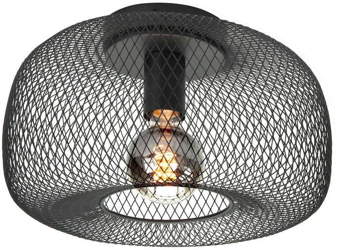 Highlight - Plafondlamp Honey Ø 32 cm zwart