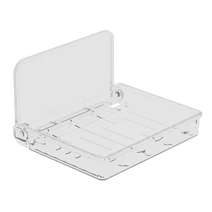 Wandgemonteerde Opklapbare Plank Transparant Ponsvrij Grote Capaciteit Sterk Opvouwbaar Zwevende Muur Small white