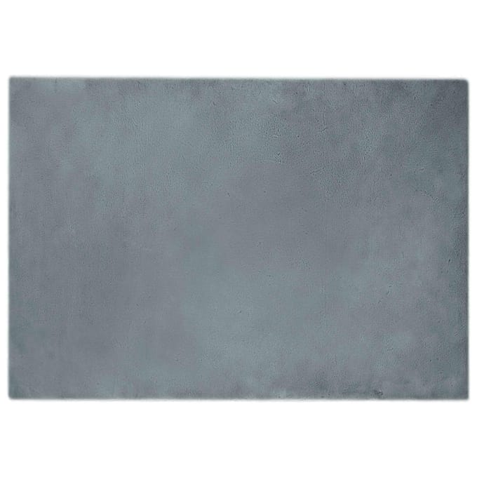 vidaXL - Antislip - vloerkleed - van - imitatie - konijnenbont - OLITE - Polyester