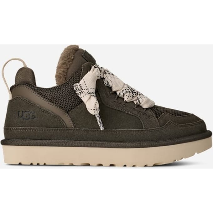 UGG Lowmel Sneakers Dames - Grijs - Maat 37 - Suède