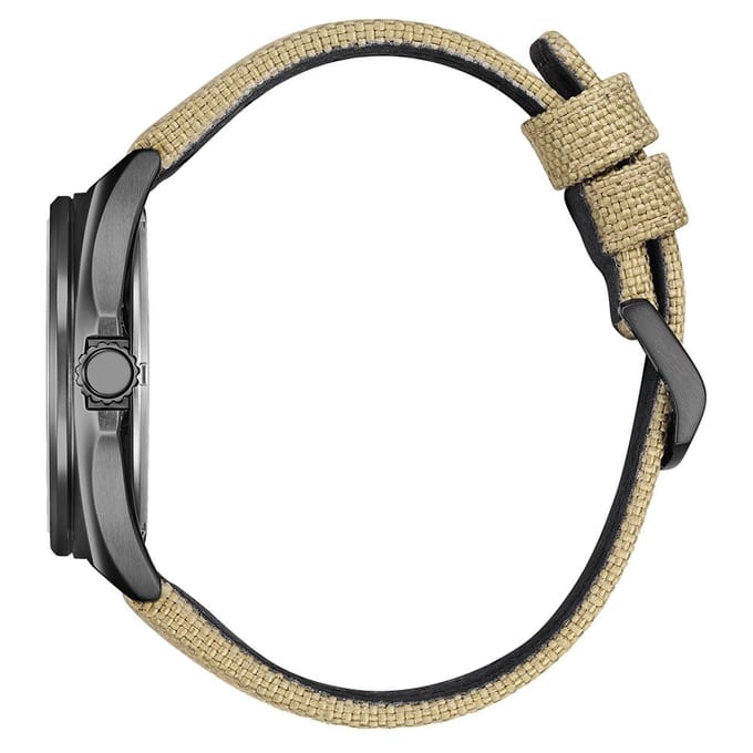 Citizen AW1575-08E Horloge - Nylon - Groen - Ø 40 mm