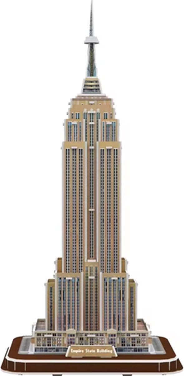 Premium Bouwpakket - Voor Volwassenen en Kinderen - Bouwpakket - 3D puzzel - Modelbouwpakket - DIY - Empire State